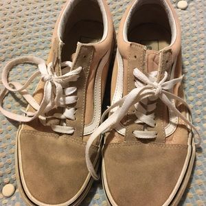 VANS old skools- pink suede